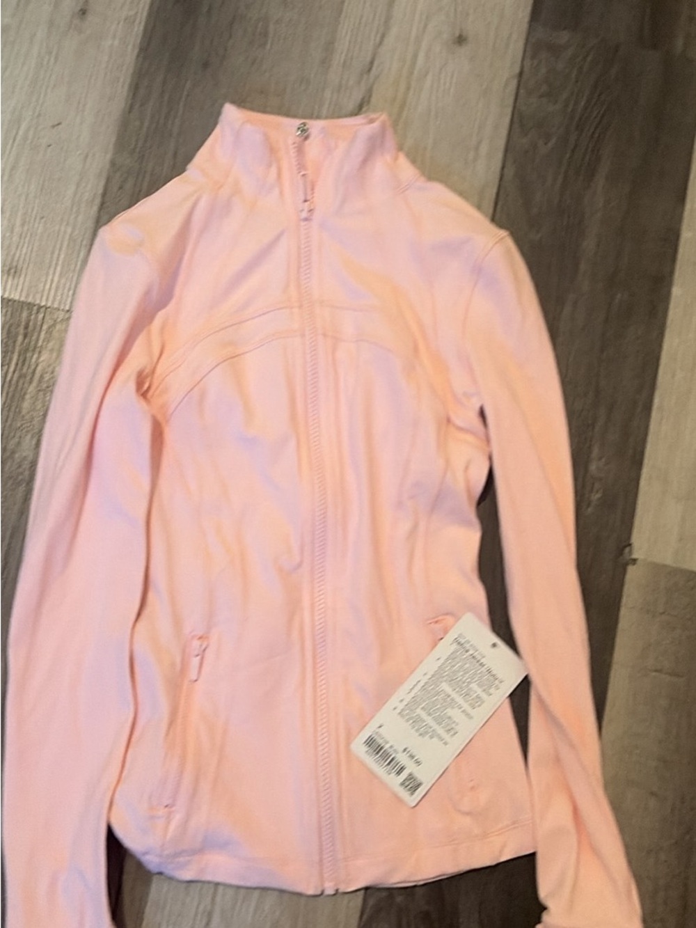 lululemon athletica Light Pink Full-Zip Utility Jacket